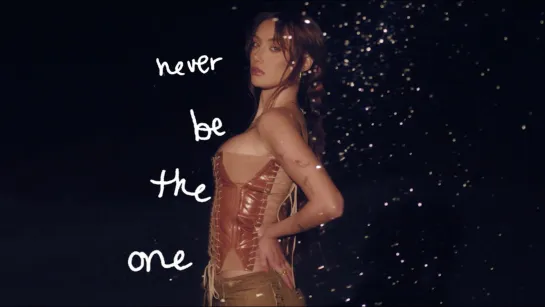 Olivia O'Brien - Never Be The One (lyric video)