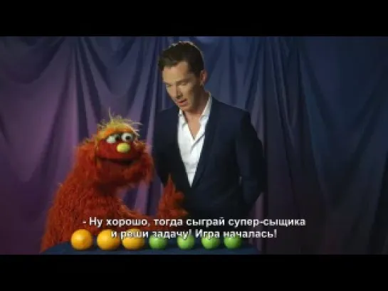 Benedict Cumberbatch and the Sign of Four (or is it Three) - [русские субтитры]