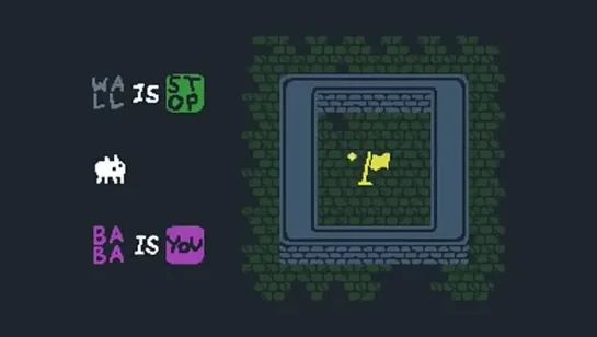 Baba Is You (2), во что поиграть 🎮 лучшие игры, топ игры, топ игр, играть онлайн бесплатно, РАЗВЛЕКУХАмания 👀 игры