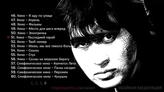 Виктор Цой. ЛУЧШИЕ ПЕСНИ И ХИТЫ (60 песен), что послушать, смотреть онлайн бесплатно