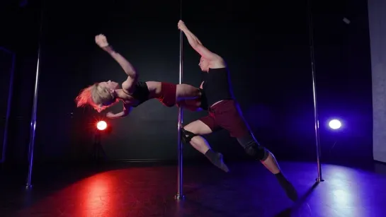 Pole dance Artistic - Ольга и Павел