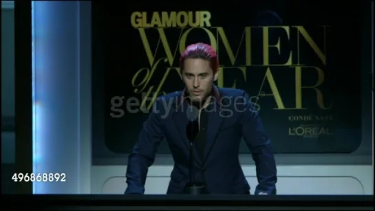 Jared Leto at Glamour Magazine’s 25th Annual Women Of The Year Awards