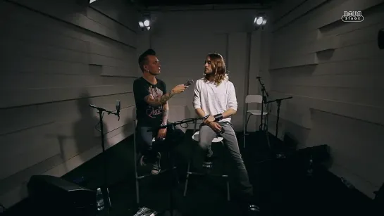 30 Seconds To Mars acoustic: City of Angels, Hurricane & interview, HD (live at Radio Nova)