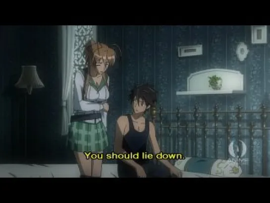 Highschool of the Dead / Школа мертвецов - 11 серия ( eng sab )