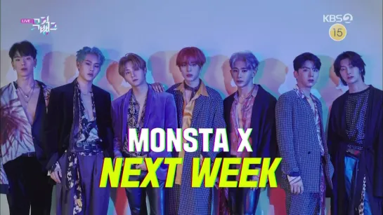 [VK][191025] MONSTA X NEXT WEEK @ Music Bank