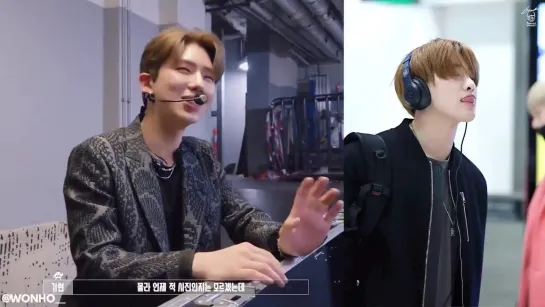 [VK][191002] Kihyun about Wonho's photo in his phone @ MonChannel EP.149