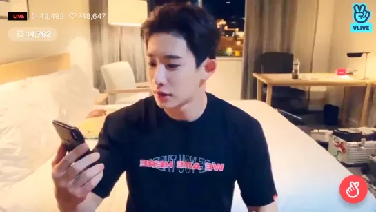 [VK][190606] Wonho and Siri @ VLIVE