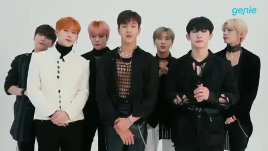 [VK][181022] MONSTA X Greetings message @ Genie