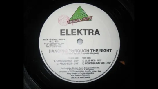 Electra - Dancing Through The Night (Extended Mix)