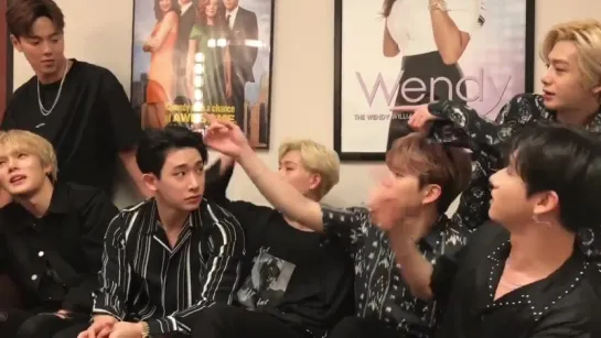 [VK][15.08.18] Interview with MONSTA X behind the science on ' Good Day LA'