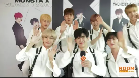 [VK][30.06.18] MONSTA X for Room Service News (interview)