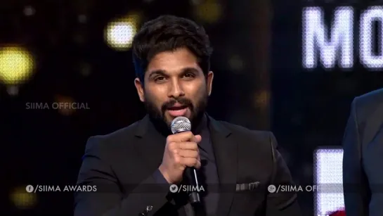 Allu Arjun about Gona Ganna Reddy Role For Rudramadevi  - SIIMA 2016 Telugu