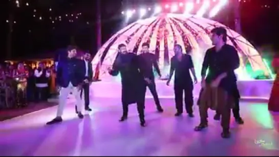 Chirajeevi dance on Sangeet daughter Srija