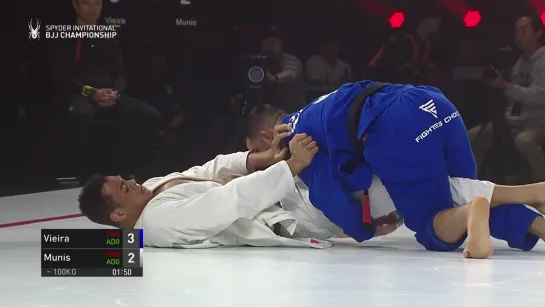 2019 SPYDER INVITATIONAL  FINAL -100kg 4F Rodolfo Vieira  vs Anderson Munis