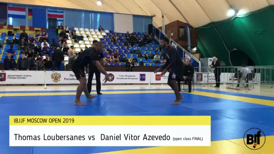 Thomas Loubersanes vs  Daniel Vitor Azevedo IBJJF MOSCOW OPEN 2019