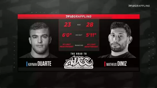 Kaynan Duarte vs Matheus Diniz (openweight) 2021 Road to ADCC