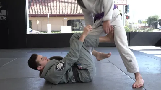 Caio Terra - 1 LAPEL SIT UP GUARD SINGLE LEG SWEEP