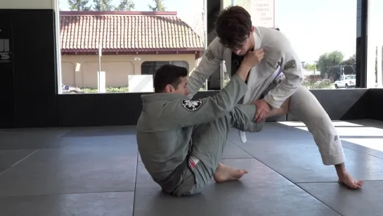 Caio Terra - 2 LAPEL SIT UP GUARD SINGLE LEG SWEEP VARIATION