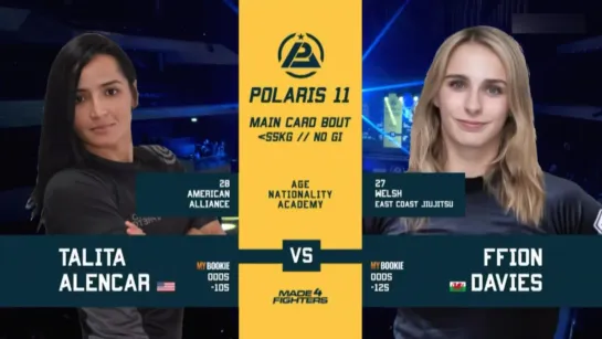 Talita Alenkar vs Ffion Davies #polaris10