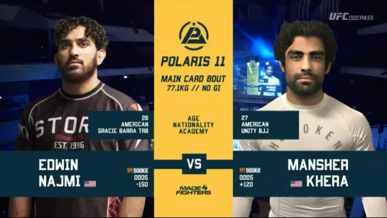 Mansher Khera vs Edwin Najmi #polaris11