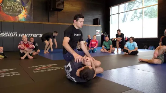 CAIO TERRA - 5 NINJA JOKE SET UP FROM REVERSE HALF GUARD