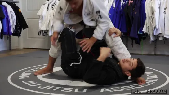 Caio Terra - 4 Half Guard Helicopter Sweep to X-Guard