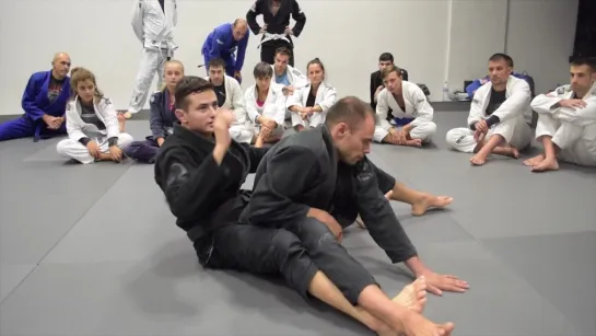 Caio Terra - 5 Half Guard Collar Sleeve Sweep to the Back