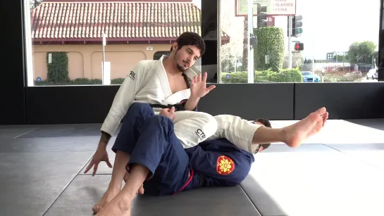 Caio Terra - 3 REVERSE DOUBLE LEG SWEEP (COUNTER TO STEP UP TO GO TO REVERSE HALF GUARD)