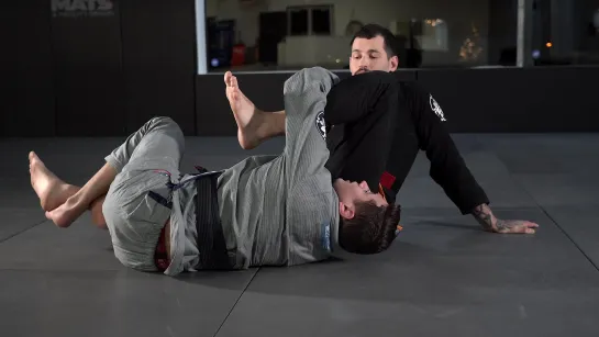 Caio Terra - 8 CUFF GRIP TO LEG DRAG (WHEN OPPONENT TRIES TO GO TO REVERSE HALF)