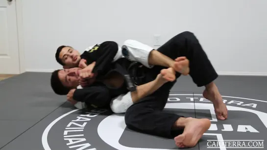 Caio Terra -  3 Collar Choke on the Back to North South