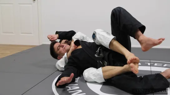 Caio Terra -  7 Clown Collar Choke from the Back