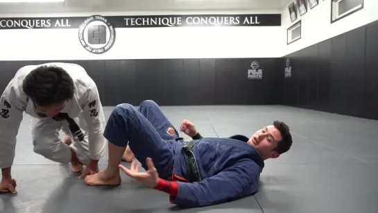 Caio Terra - 5 DEFENDING THE KATAGATAME TRIPOD PASS AND CLOSING THE GUARD WITH A LOW BUTTERFLY