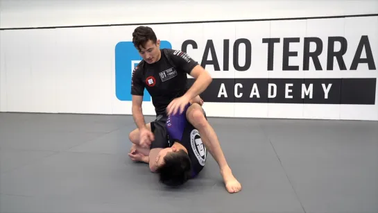 Caio Terra - 4 FLOATING PASS FROM SHIN ON SHIN GUARD (TO 3_4 MOUNT ARMLOCK)