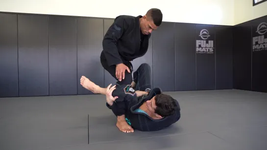 Caio Terra - Double Ankle Sweep from Hugging DLR