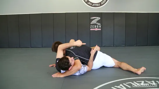 Caio Terra (side ctrl escape) - 3 Side Control Escape w Opponent Based Sideways - Leg Trap System