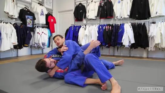 Caio Terra (side ctrl top)  - 3 Stabilizing Side Control When Opponent Escapes Hips and Puts Shin on Belly