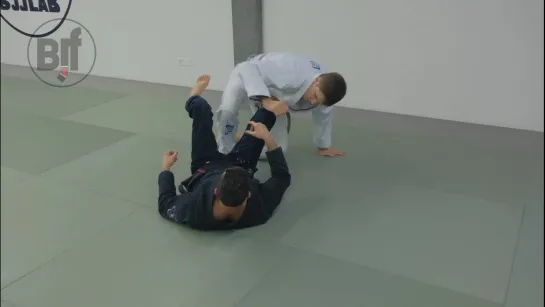 Caio Terra - (Terra foot lock 6) - DELA RIVA ANKLE LOCK AGAINST AN OPPONENT KNEELING VARIATION