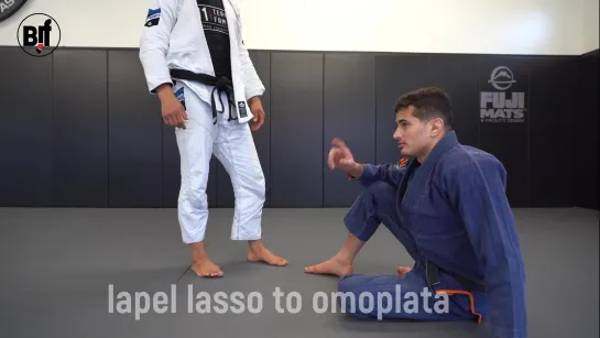 Caio Terra - lapel lasso to omoplata