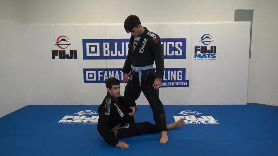 The Belly Down Footlock From Single Leg X by Tarik Hopstock Vol 1 #bjf_seminar