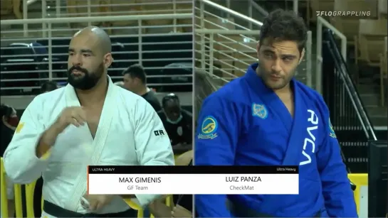 Luiz Panza vs Max Gimenis #IbjjfPAN2020 ULTRA-HEAVY