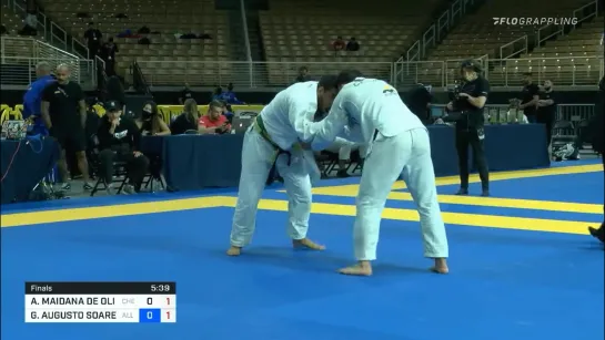 Arnaldo Maidana vs Guilherme Santos #IBJJFPan2020 SUPER-HEAVY final