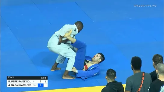 Jackson Nagai vs Ronaldo Pereira Júnior #IBJJFPAN2020 MIDDLE final