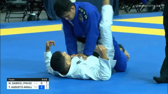 Matheus Gabriel vs Thiago Macedo #ibjjfPan2020 FEATHER final