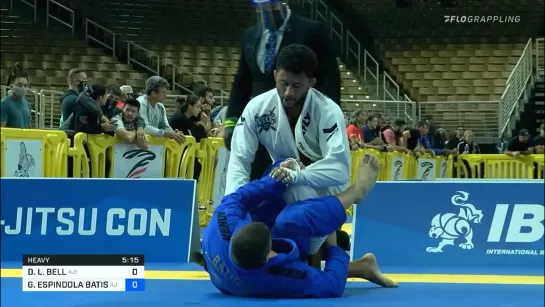 Dominique Bell vs Gustavo Batista #ibjjfPan2020 HEAVY final