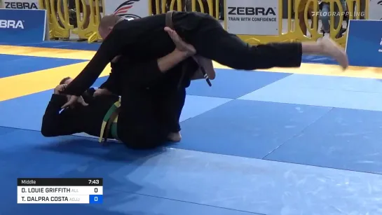 DELBERT LOUIE GRIFFITH vs TAINAN DALPRA COSTA 2020 Pan Jiu-Jitsu IBJJF Championship