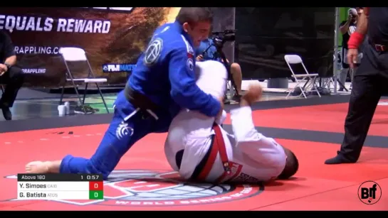 Yuri Simoes vs Gustavo Batista World Series of Grappling