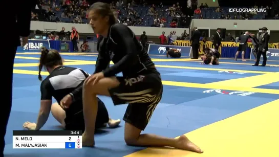 Nathiely De Jesus vs Maria Malyjasiak _ World NoGi 2018