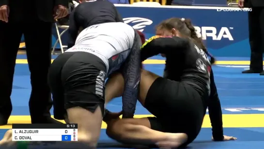 Luanna Alzuguir vs Claudia Doval _ World NoGi 2018