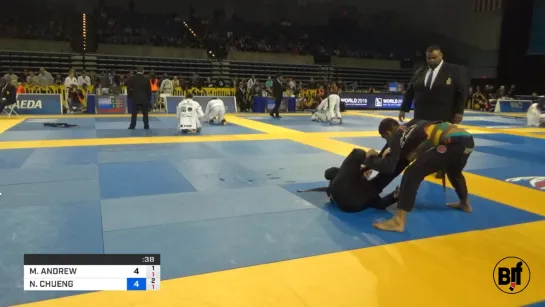 MICHAEL ANDREW SALAZAR vs NATAN CHUENG FREITAS 2019 Pan Jiu-Jitsu