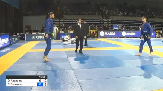 Daniel Augustus vs Claudio Calasans middle 1 #ibjjfpan19